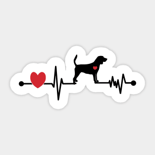 Love Your Beagle! Sticker